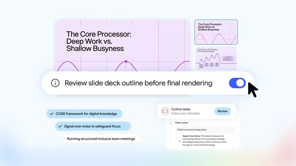 Google Gemini Notebook Enhances Creative Control for Slides and Video Overviews