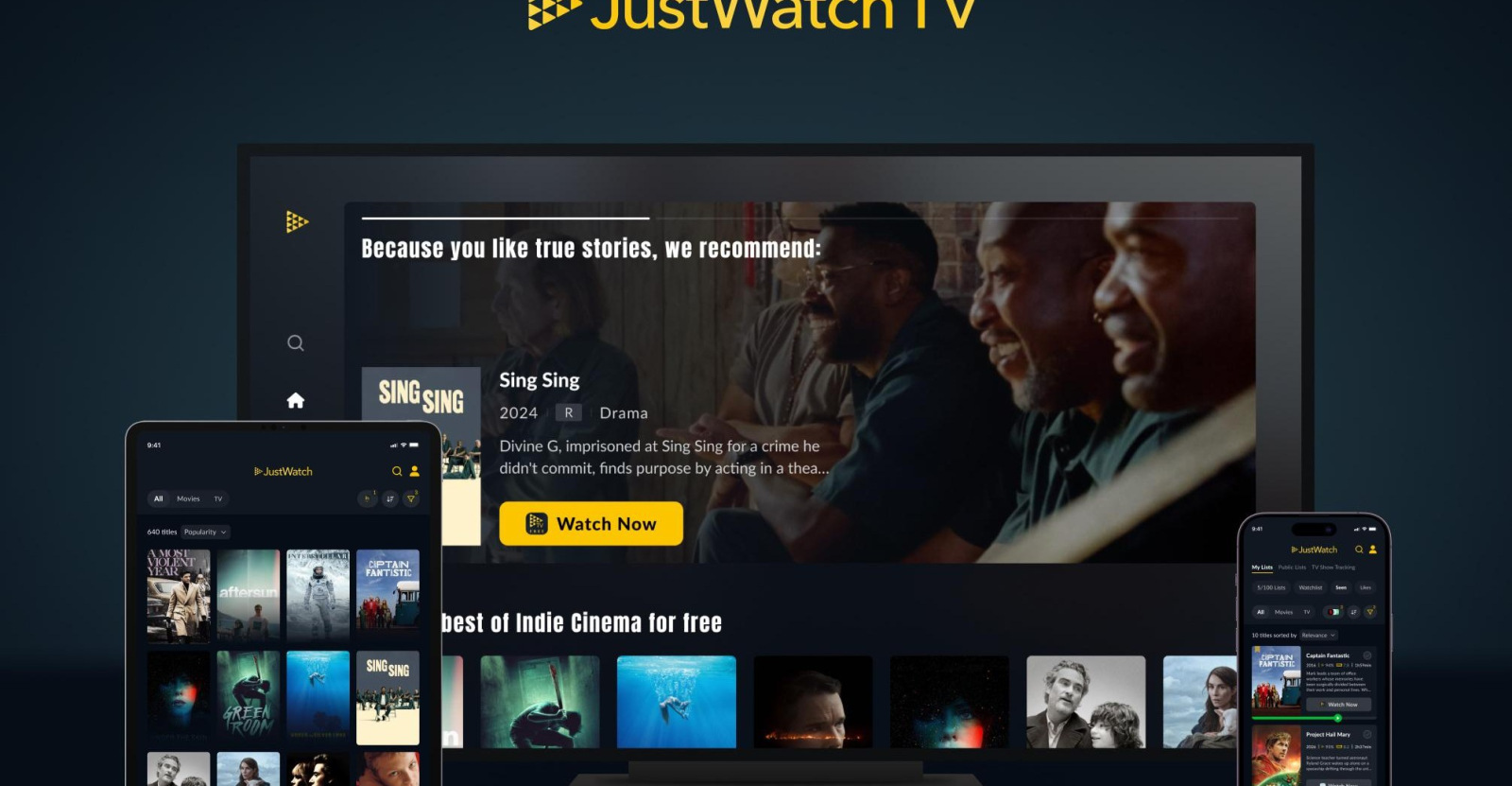 JustWatch Launches Its Own Streaming Service With Free, Paid, and Rental Options