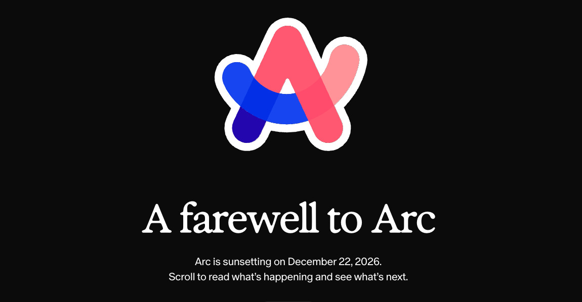 The Browser Company descontinuará el navegador Arc antes del 22 de diciembre