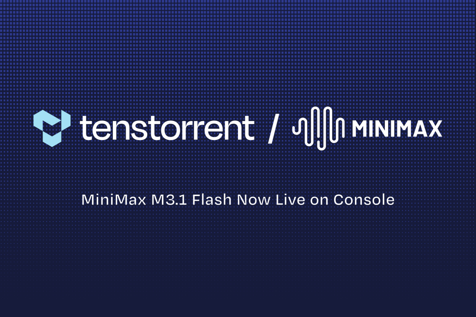 Tenstorrent Startet MiniMax M3.1 Flash KI-Modell in der Cloud mit Verbesserter Effizienz