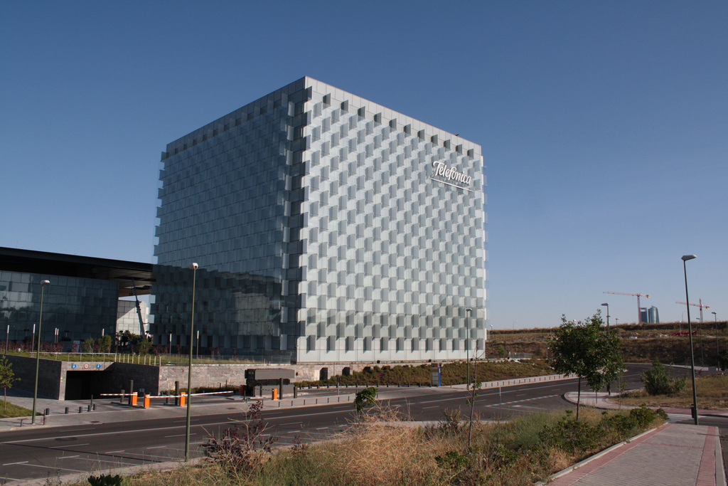 District C, the head office of Telefónica - Madrid, Spain