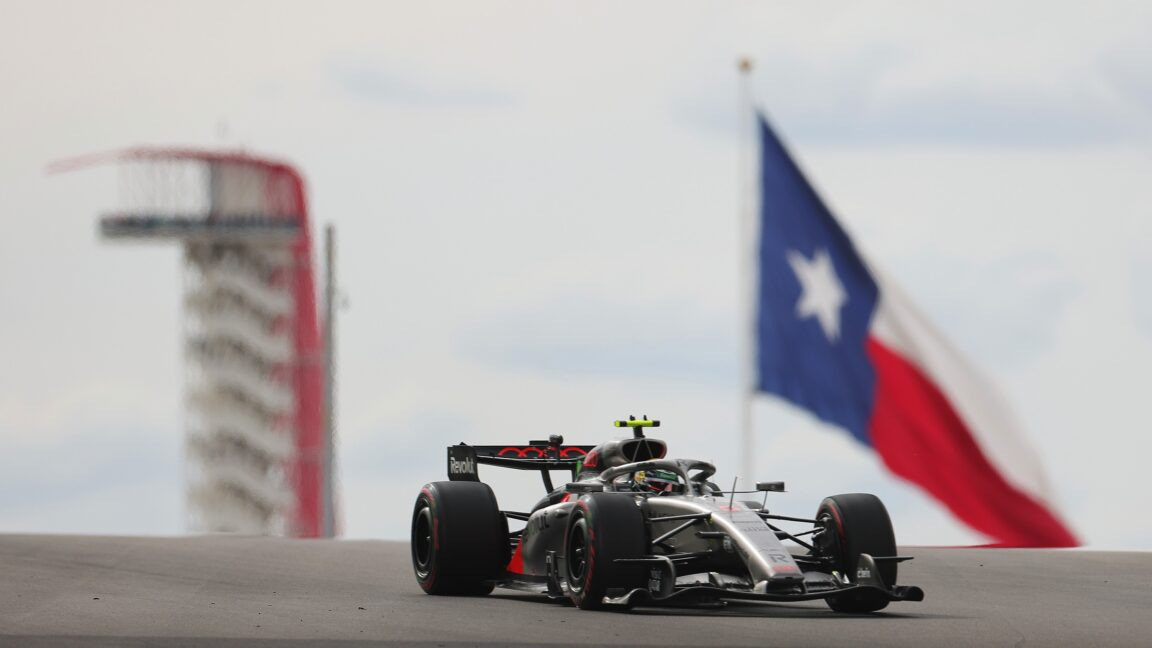 Audi Revolut F1 Team Competes at Texas Grand Prix Amidst Track Challenges