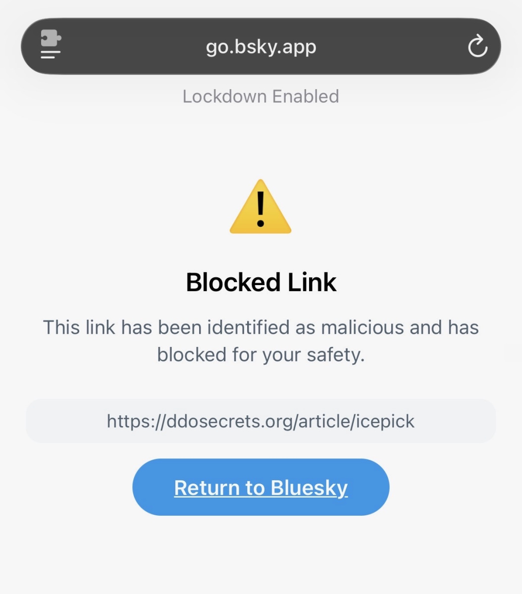 Bluesky Blocks Access to Leaked DHS Employee Data Amid Government Takedown Efforts