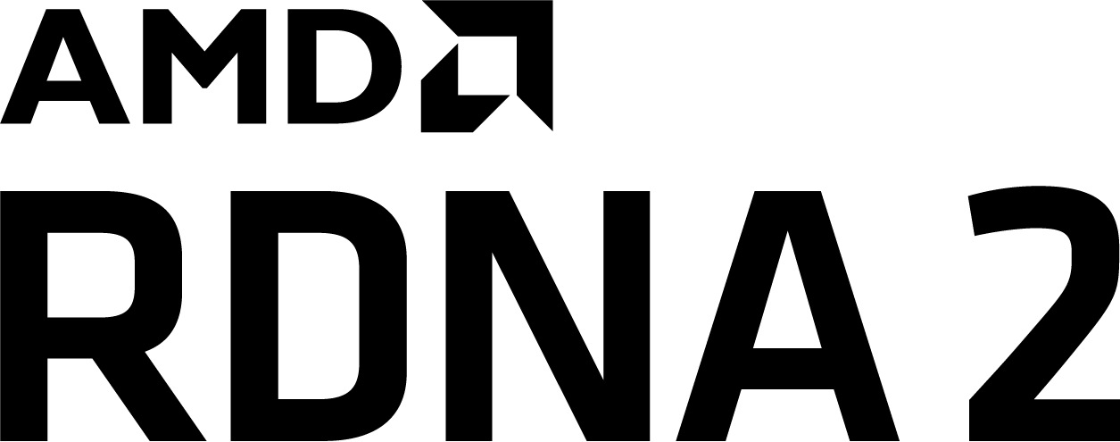 Official logo for the RDNA 2 GPU microarchitecture by AMD